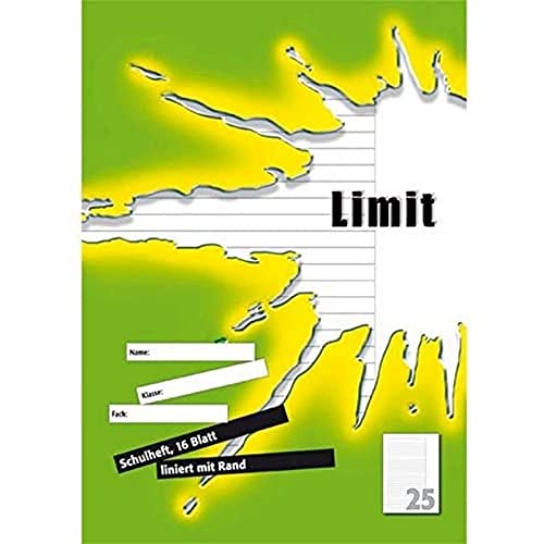 LANDR Schulheft LIMIT DIN A4, Lineatur 25 / 9 mm liniert
