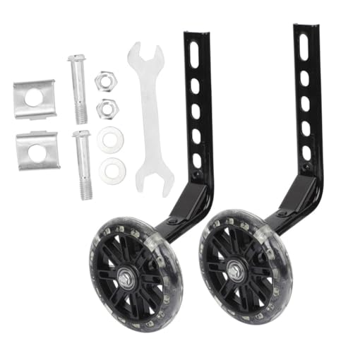 GAROZATION 12-20 Inch Boys and Girls Bike Stabilizers Auxiliary Wheels for Training Bike Accessories Non-slip Quiet for Safe Confident Riding