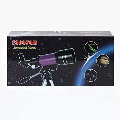 Telescopio astronómico para principiantes con trípode ajustable miniatura 7