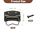 uxcell 2Pcs Chest Handles, 88 x 58mm Side Ring Pull Lifting Handle, Metal Spray-Paint Wooden Box Puller Handles with Screws for Home Toolbox Case Drawer Bronze