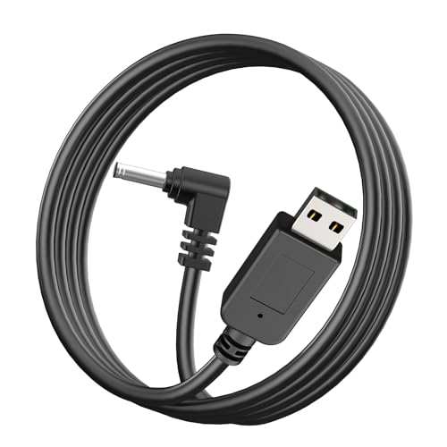 Cobra Radar Detector Power Cable - USB to DC3.5 Plug, Replacement for Cobra RAD 380/480i, Uniden DFR1/DFR3, Whistler, Radenso Pro M & More