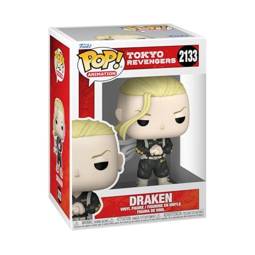 Funko Pop! Animation: Tokyo Revengers - Draken - Figura de Vinilo Coleccionable - Idea de Regalo - Mercancía Oficial - Juguetes para niños y Adultos - Figura Modelo para coleccionistas y exhibición