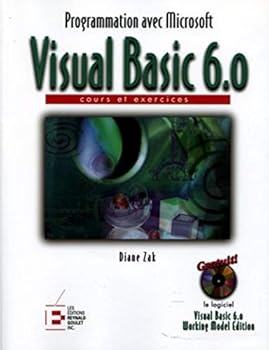 Paperback VISUAL BASIC 6.0 PROGRAMMATION AVEC MICROSOFT AVEC CD-ROM [French] Book