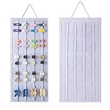 SongBuydn 1Pcs Haarspangen Aufbewahrung,80 * 35cm/31.5 * 13.78in Haarklammer Organizer f&uuml;r M&auml;dchen, Haarschmuck Organizer, Aufbewahrungshalter f&uuml;r Haarspangen und Haargummis, Wandmontage
