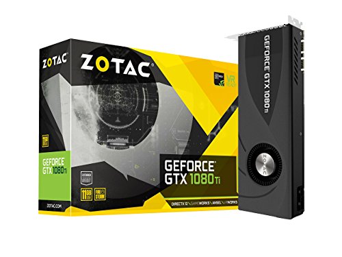 Zotac GeForce GTX 1080 Ti Blower 11GB GDDR5X ZT-P10810B-10B Bulk Pack (Renewed)