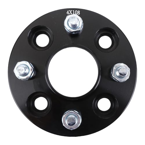 4 Cales de roue 20mm avec bride 4x108mm et alésage 63.4mm pour Fiesta