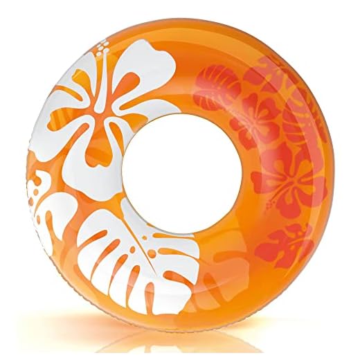 Intex Clear Color Tube #59251 - Color May Vary - 2 Pack