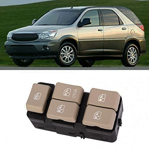 Commande lève-vitre conducteur beige pour les trajets en Buick Rendezvous - 2