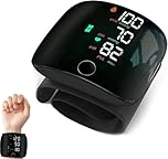 Automatic Wrist Blood Pressure Monitor Accurate Blood-Pressure Monitors Rechargeable Blood Pressure LED Display Blood Pressure Machine for Adult Elder at Home with Memory Function