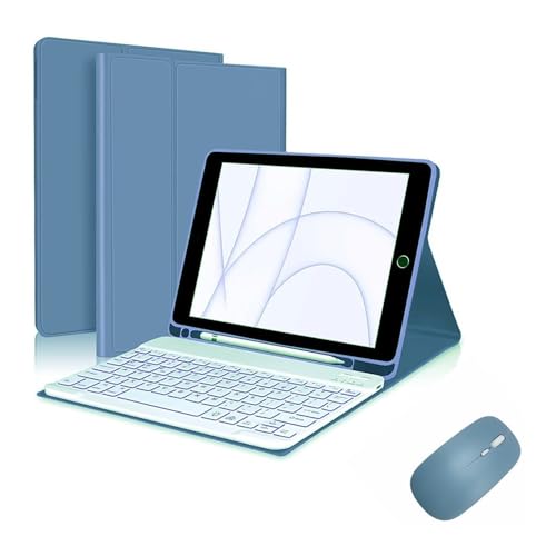 Luopan ^ubgP[XƃJo[, yXbgtPU+TPUU[X^hP[XAiPad1010.9C`ΉO\ȃobNCgtL[{[hJo[(Misty Blue+Keyboard+Mouse)