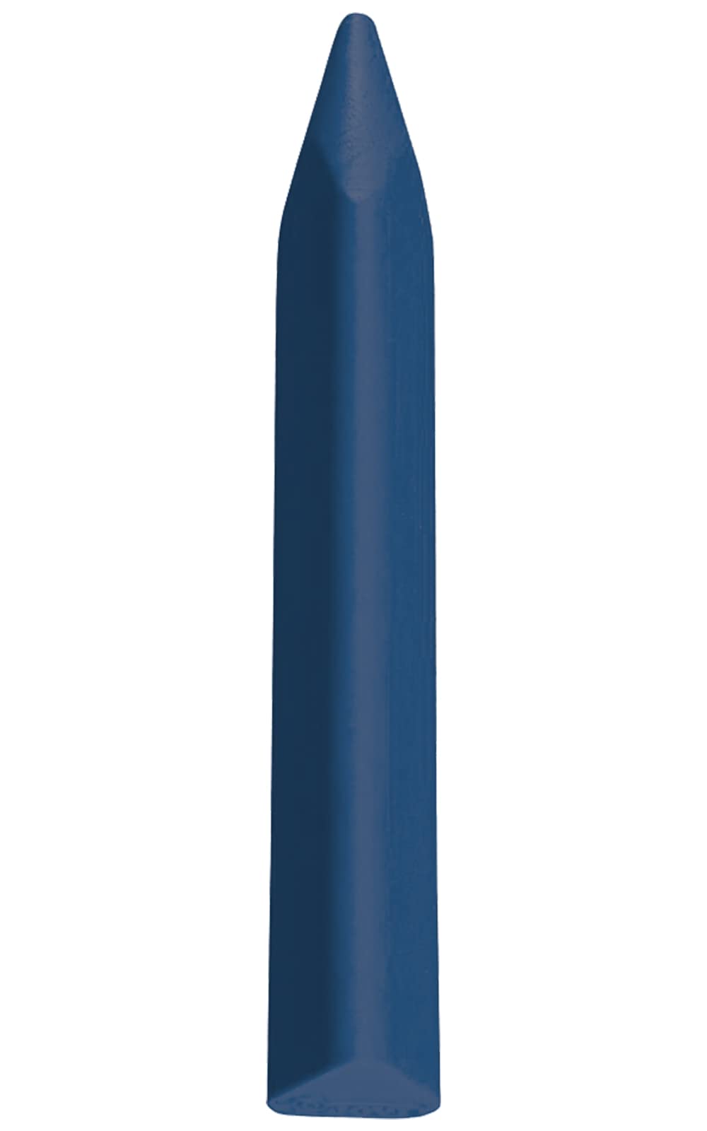 Jovi - Pastelli a Cera Jumbo Easy Grip, Confezione da 12 Cere triangolari, Colore Blu Scuro, Super Resistenti e performanti, Senza Glutine