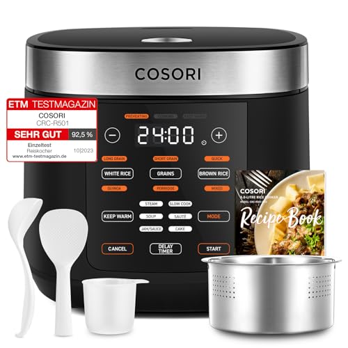 COSORI Rice Cooker, Slow Cooker & Steamer with...