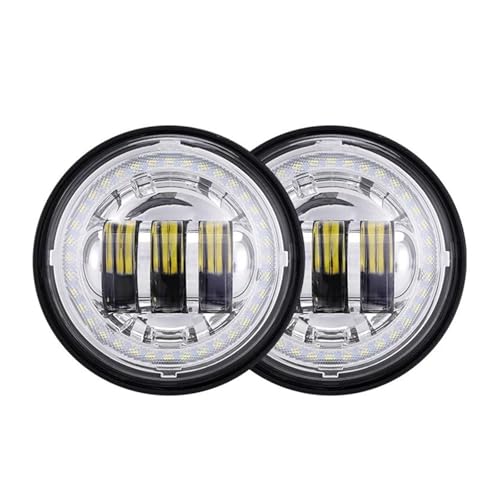 Faros de carretera moto antiniebla para conducción segura con lluvia