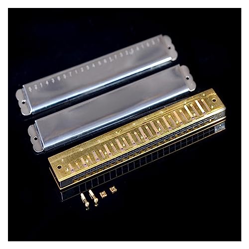 PacuM Harmonica by Instrument Key 24 trous Harmonica Professional Tremolo Harmonica Harp 24 Hole C Key avec étui Harmonica - Les Beatles, Paul McCartney, John Lennon, RIngo Starr, George Harrison PacuM Harmonica by Instrument Key 24 trous Harmonica Professional Tremolo Harmonica Harp 24 Hole C Key avec étui Harmonica – Image 7