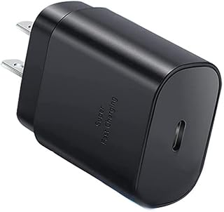 Type C Charger,Samsung Galaxy USB-C Super Fast Charging Power Adapter,25W Wall Charger Block for Samsung Galaxy S23/S23+/S23 Ultra/S22/S22+/S22 Ultra/S21/S20/S10/Z Fold 3 5G/Note 20/Note 10
