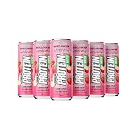 Muscle Nation Strawberry Apple Sparkling Protein Water 12 x 330ml