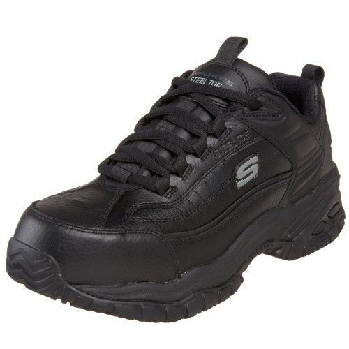 Skechers for Work Men's Soft Stride Steel Toe Work Shoe