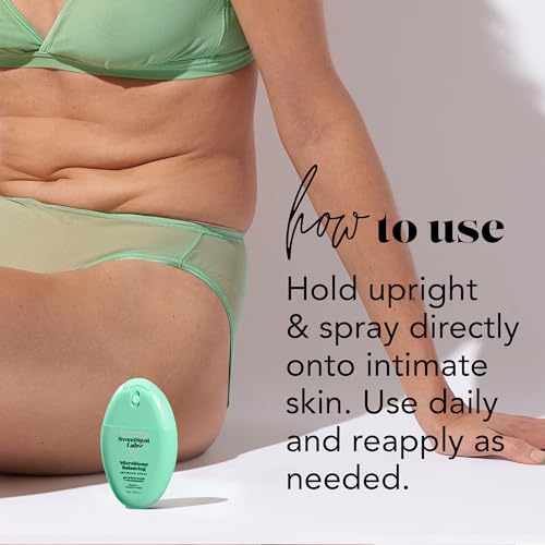 image for SweetSpot Labs Microbiome Balancing Feminine Spray, Deodorant Spray fo