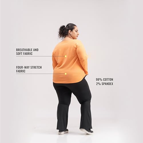 Image of Spirit Animal Plus Size Tshirts for Women | Casual Tshirts for Women | Tshirts for Women Workout, Gym, Running | Yoga Tshirt | Sweat Wicking Fabric | Relaxed Fit | Quick Dry