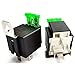 Automotive Relay with 30A Fuse, 12V/24V 4-Pin/5-Pin, Copper Terminals with Silver Contacts for Car Lights and Horns (12V 4PIN)