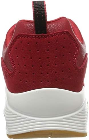 Skechers Men's UNO-STACRE Sneaker, RED, 9.5 | Image 2