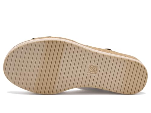 Image of LifeStride Womens Riley Slingbacks Black Linen Fabric 11 M