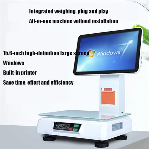 Báscula electrónica integrada con pantalla táctil 5.6 y WiFi miniatura 2