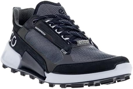 ECCO Women's Biom 2.1 Low Cross Mountain Waterproof Trail Running Shoe, Black/Magnet/Black, 8-8.5 | Image 4