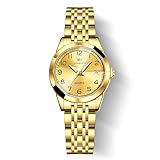 OLEVS Women Watch UK Business Dress Small Stainless Steel Ladies Dress Wrist Watch Analog Quartz Date Waterproof