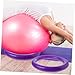 Kisangel 2pcs Yoga Ball Base Round Exercise Ball Stand Inflatable Fixing Circle Stability Stabilizer for Fitness