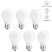 Produktbild Svater 6 Pack LED Base Classic A E27 Edison Schraubene Glühlampen LED 8W A60 Ultra Bright warmweiss 6000k 80W Nicht dimmbar [Energieklasse A +]