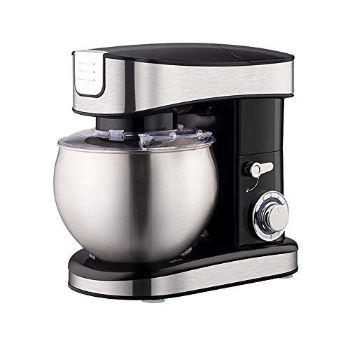 Food Processor 6.5L 1500W 6-Speed Kitchen Stand Mixer Cream Egg Whisk Blender Cake Dough Mixer Bread Maker Machine