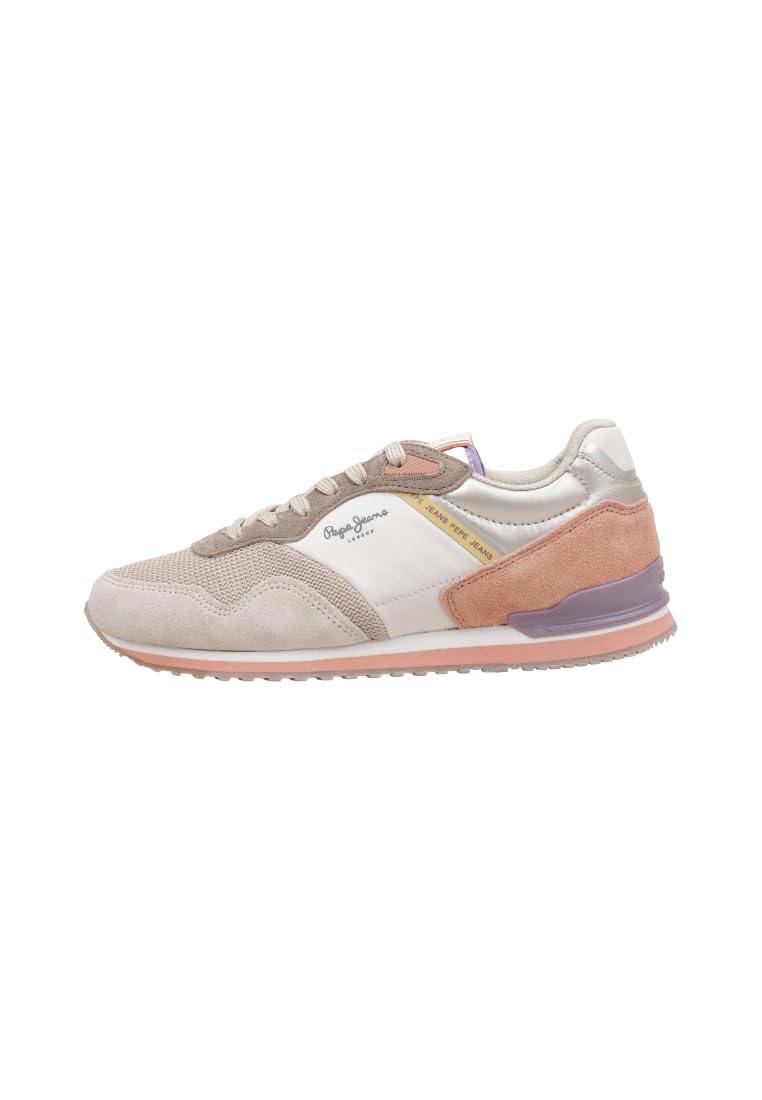 Pepe Jeans Women's London Sand W Sneak, Grey (ICE Grey), 39