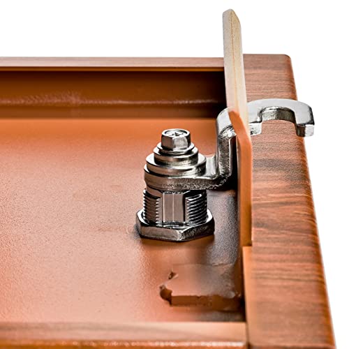 Image of Mail Boss Mail Manager Modern Locking Post Mount Mailbox, USPS Approved