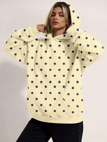 Image of Trendy Queen Women Oversized Hoodies Fall Outfits | Gentle Skin Feel, Aesthetic Drop Shoulder, Large Kangaroo Pocket, Seamless Daily Outfit Match