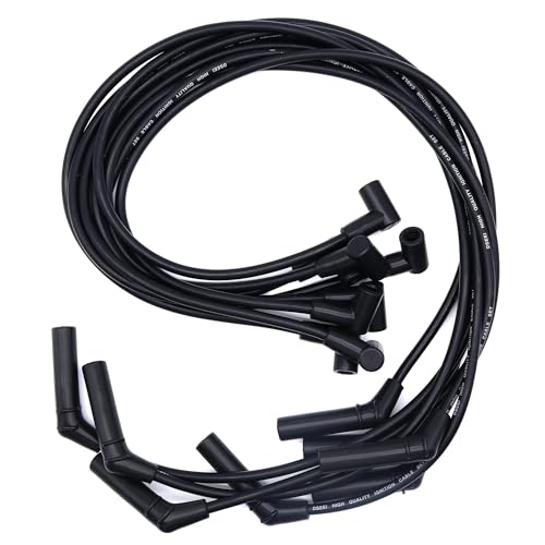 OXCANO 396-427-454 8MM HEI Spiral Core Spark Plug Wires Replacement for Chevrolet GMC