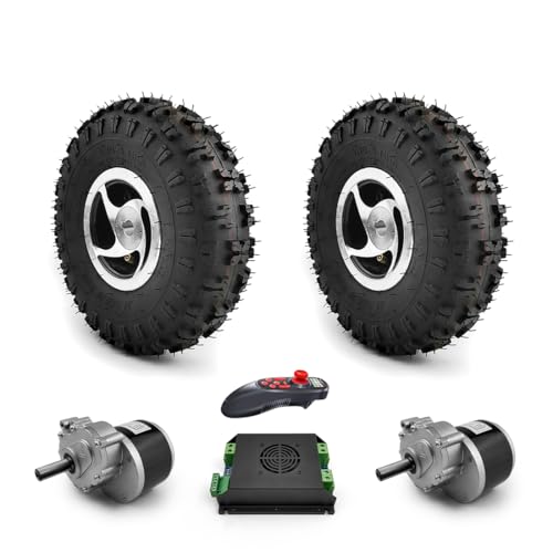 2WD 10�C���`�z�C�[�� 24V 500W 700W�I�t���[�h�^�C���u���V���[�^�[�����R���L�b�g �d���Ŋ���@�o�C�N�p�iESC���^�L�b�g) (ESC small kit O, 24V250W Max Speed 4kph)