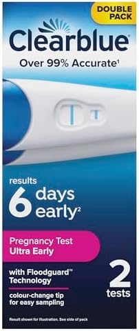 Ultra Early Pregnancy Test Kit, Early Detection at Home Pregnancy Test, 2 Tests