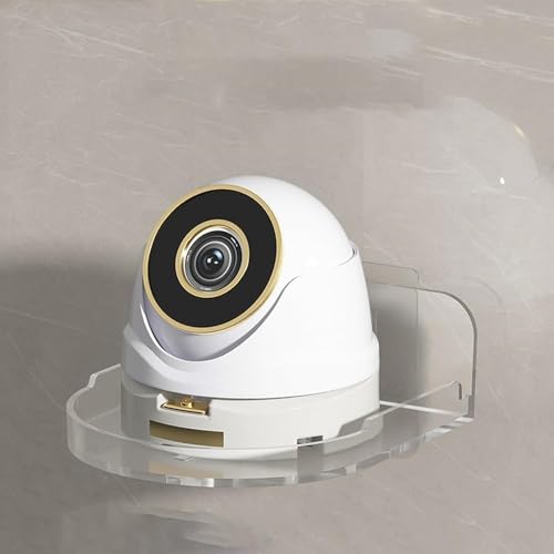 Image of Camera Wall Shelves for Baby Monitors, Clear, 2 Pieces