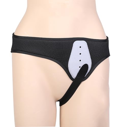 Hernia Belts for Men, Inguinal Hernia Belt for Women Left or Right Unilateral Support Adjustable Waist Strap(Small)