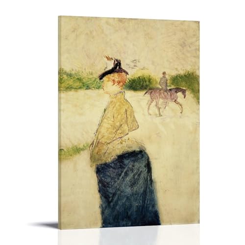 Impression murale Toulouse-Lautrec Émilie portrait impressionniste cadre 16x24