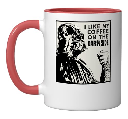 Taza de cerámica Star Wars Darth Vader 11 onzas miniatura 1