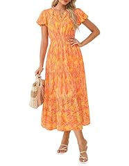 Orange Yellow Floral