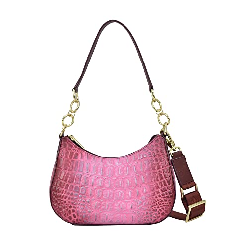 Image of Anuschka Women's Original Hand-Painted Genuine Leather Small Convertible Hobo