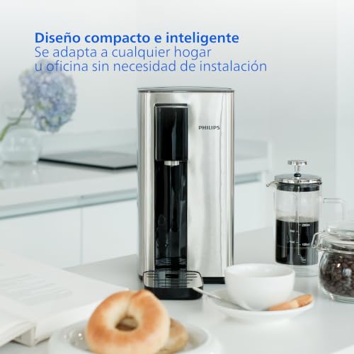 Miniatura 9 de Dispensador De Agua Philips Con Filtro Antical . Agua Caliente Instantánea O Ambiente. Tanque 2,2 L, 3 Ajustes De Temperatura Volumen. Agua Hirviendo Con Un Botón. Pantalla Táctil
