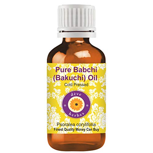 Deve Herbes Babchi (Bakuchi) Oil (Psoralea corylifolia) | Cold Pressed | Pure | Natural | Undiluted | For Diluting Essential oils | For Skin & Massage | Non-Sticky | Lightweight | Unisex | 30ml (1 oz)