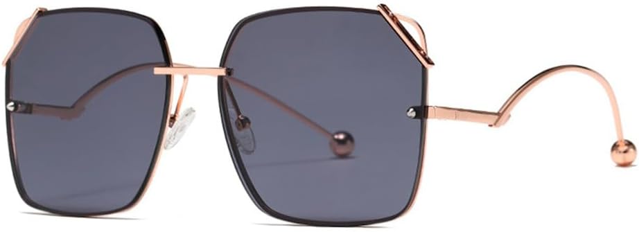 Women's Sunglasses Street Shoot Metal Glasses Men's Driving Sunscreen UV400