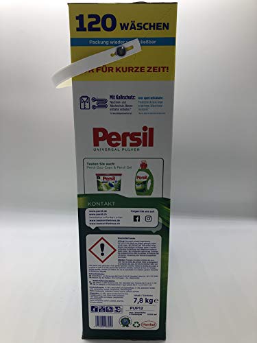 Persil Universal Pulver Waschmittel für bis zu 120 Waschladungen