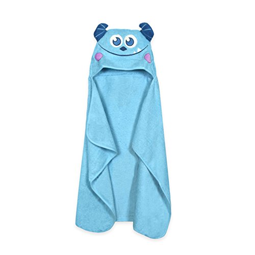 Disney Baby Puppet Head Towel Set, Blue Monsters Sully