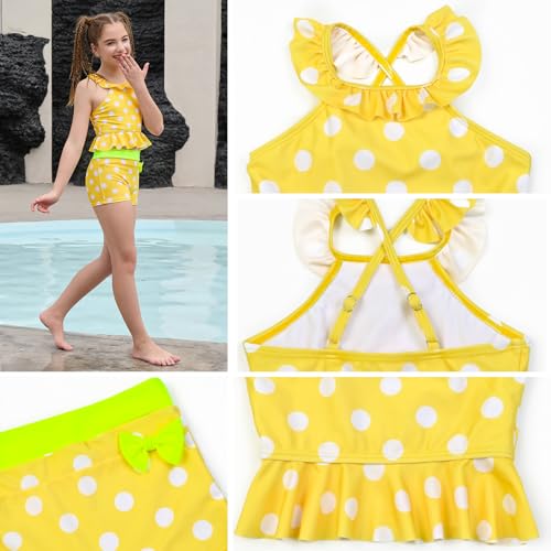 Image of CHILDRENSTAR Little Girls Tankini Swimsuit 2 Pieces Bathing Suit for Kids